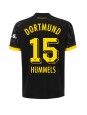Borussia Dortmund Mats Hummels #15 Vieraspaita Naisten 2023-24 Lyhythihainen
